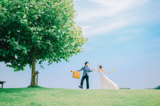 Tabi Photo Wedding®︎ -北野サロン＆淡路島スタジオcadeau- _あわじ花さじき