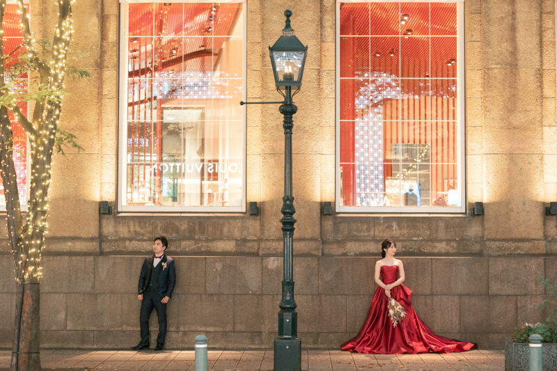 Tabi Photo Wedding®︎ -北野サロン＆淡路島スタジオcadeau- _夜景で撮影できる