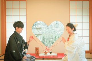 話題の京都正寿院人気の猪目窓、正寿院様で撮影できて満足でした