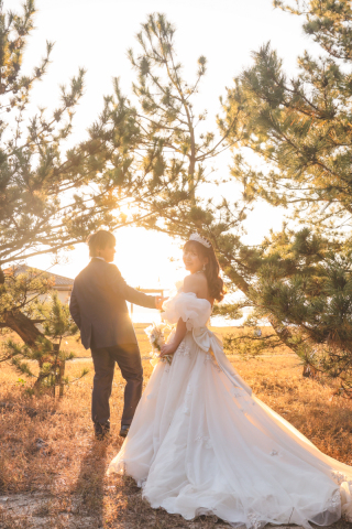 Tabi Photo Wedding&reg;︎ -神戸＆淡路島スタジオ- _海　ビーチ・岩場【日中＆サンセット】
