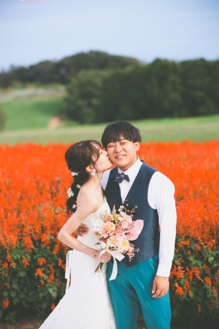 Tabi Photo Wedding®︎ -北野サロン＆淡路島スタジオcadeau- _秋冬ロケーションフォト