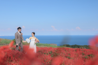 Tabi Photo Wedding®︎ -北野サロン＆淡路島スタジオcadeau- _秋冬ロケーションフォト