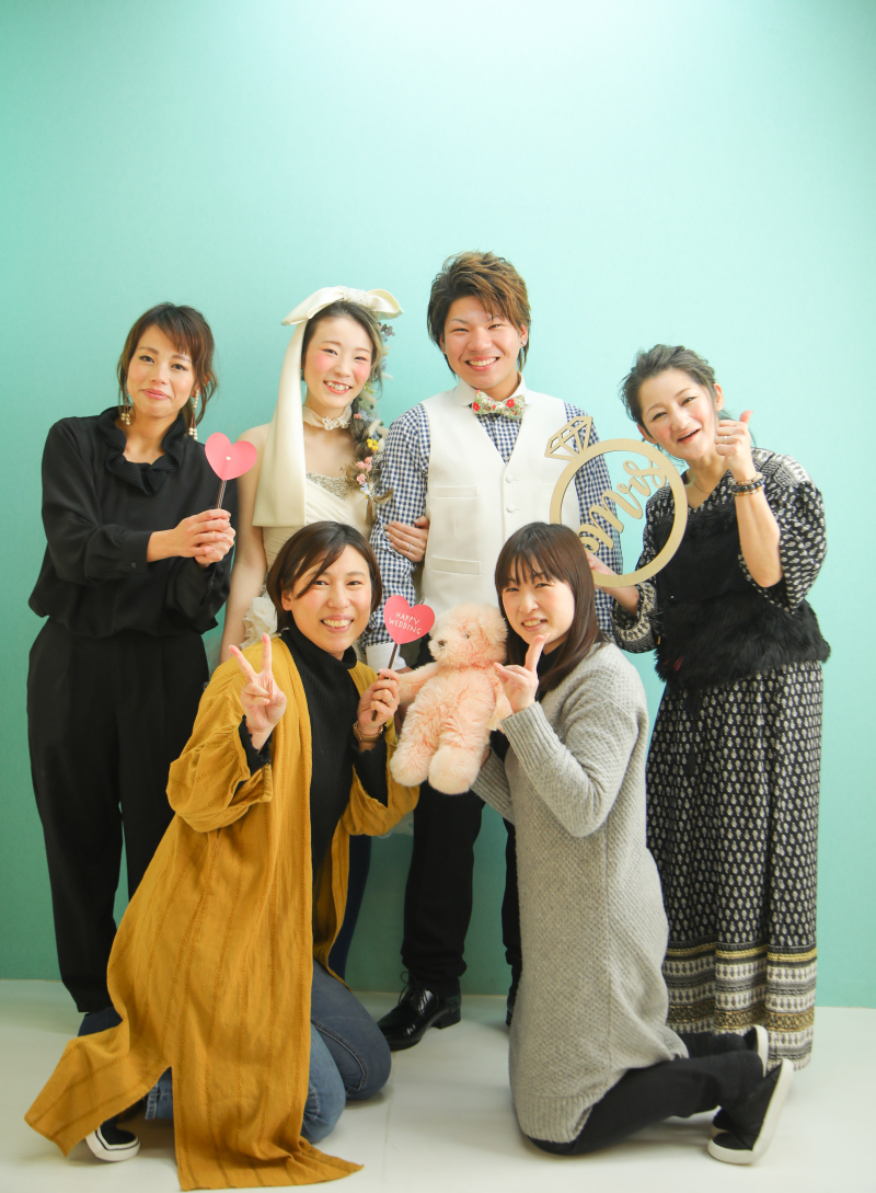 最後にはスタッフも一緒に♫