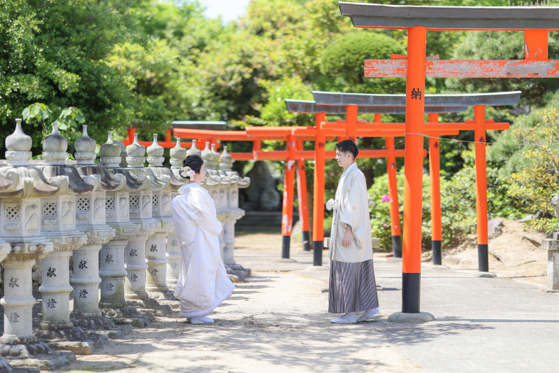【淡路島】【和装】ロケーション撮影 神社 / 森 / 海 全データ170カット、衣装150着から選べる!淡路島移動料金込み