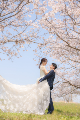 【河津桜&ミモザ】 2月中旬〜3月中旬 洋装 全データ170カット、店頭衣装無料!!移動料金込み