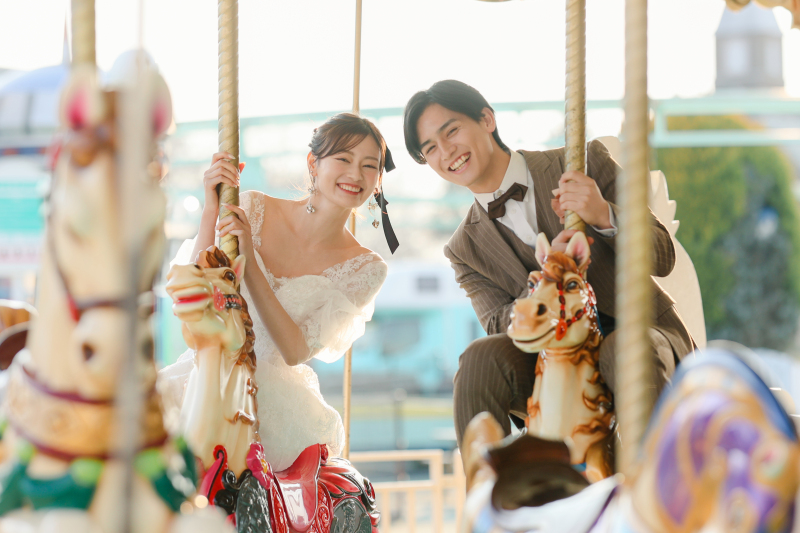 【神戸店OP記念お得価格】【おとぎの国】遊園地での撮影 全データ170カット、衣装240着から選べる!