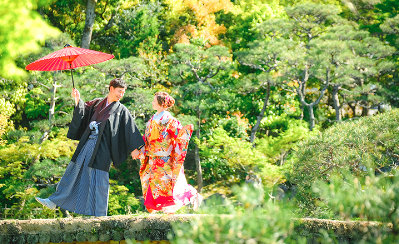 【神戸&淡路島】【和装+洋装+アルバム付】 【旅フォトプラン 】全データ300カット、衣装400着から選べる!移動料込み