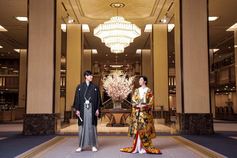 帝国ホテル 東京_結婚式場で撮影できる