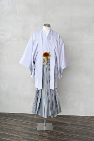 紋付袴（グレー）