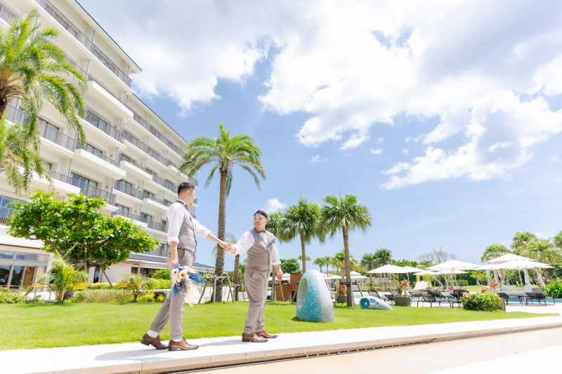 ANAインターコンチネンタル石垣リゾート敷地内撮影