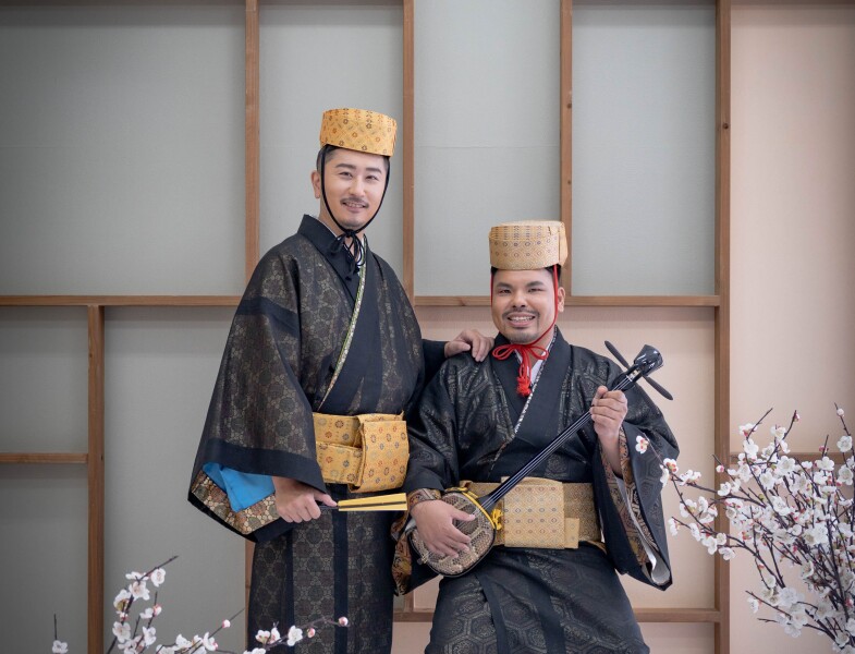 お揃いの衣装が素敵