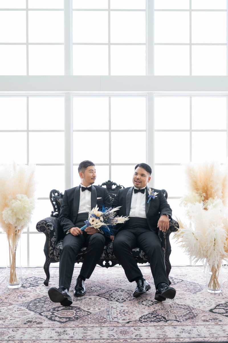 お話しながらリラックスした撮影です