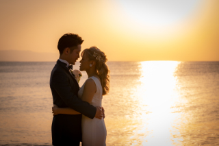 ビーチ&サンセット撮影