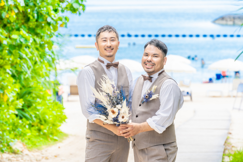 そのままビーチも!