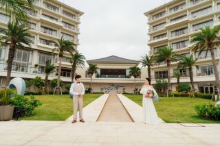 ARURU WEDDING_ANAチャペル＆ホテル敷地内フォトウェディング