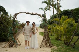 ARURU WEDDING_ビーチ＆海の見えるチャペルフォトプラン