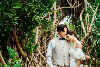 ARURU WEDDING_ANAチャペル＆ホテル敷地内フォトウェディング