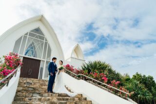 ARURU WEDDING_ANAチャペル＆ホテル敷地内フォトウェディング
