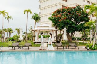 ARURU WEDDING_ANAチャペル＆ホテル敷地内フォトウェディング