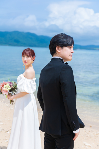 ARURU WEDDING_ウェディングドレスロケ