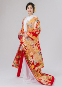 桃山花灯り（赤）