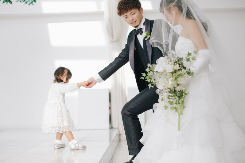 まるで結婚式!