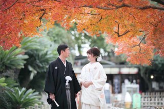 秋の紅葉ロケ撮影