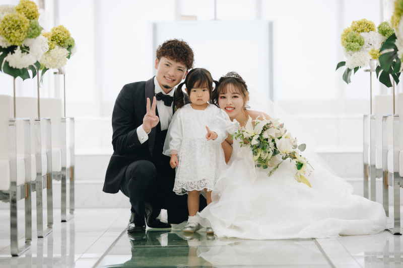 家族みんなで。"Ceremony Photo"