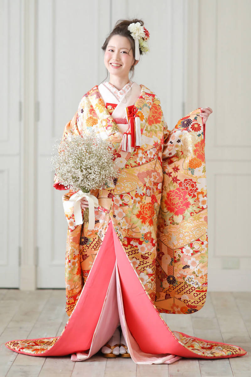 桃色(色掛下)×色打掛