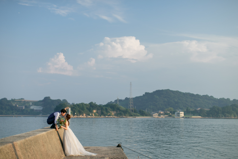 地中海を思わせる海を楽しむ「牛窓海水浴場」