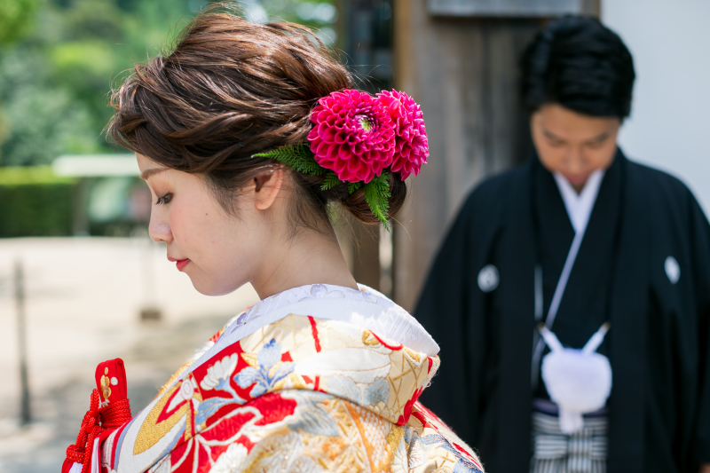 ラヴィファクトリー岡山店_色打掛・着物が豊富