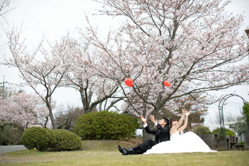 心躍る季節の景色。春は桜と一緒に！