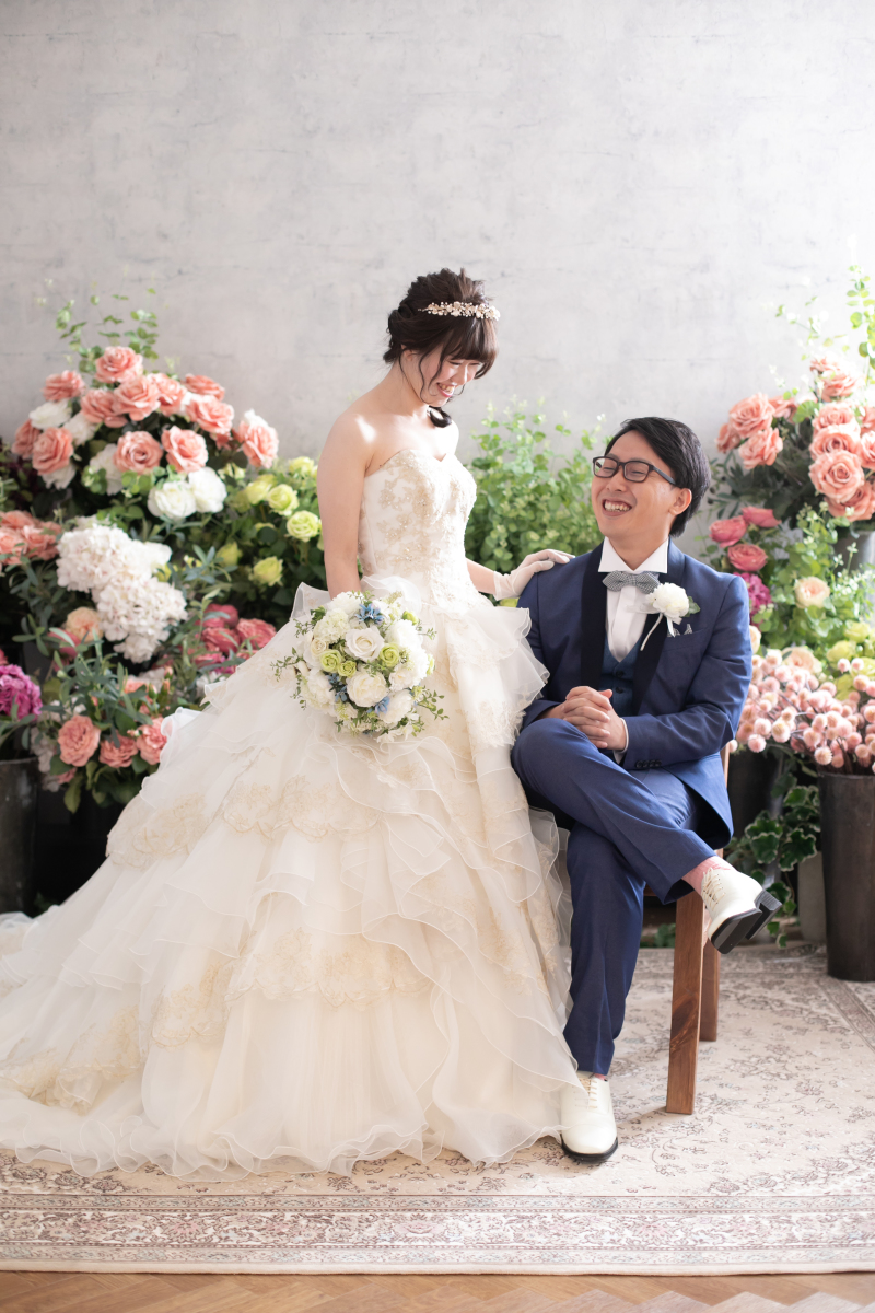 お二人らしい写真を