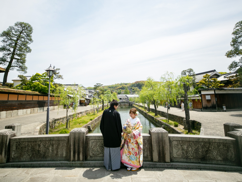 美観地区ロケ+スタジオ|和装フォトプラン(和装2着・美容・全データ込)