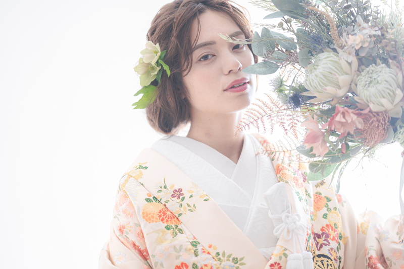 美観地区ロケ+スタジオ|和装フォトプラン(和装2着・美容・全データ込)
