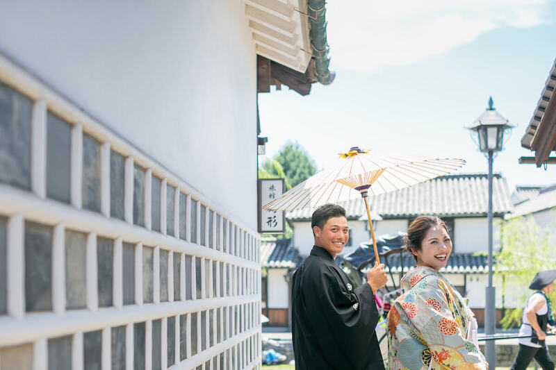 美観地区+後楽園｜和装ロケーションフォトプラン（和装2着・美容・全データ込）