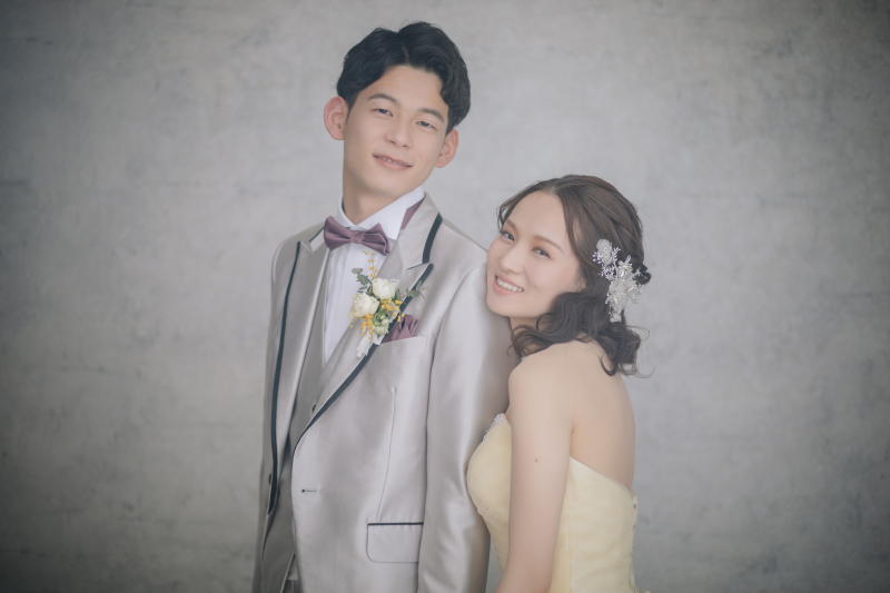 渋川海水浴場ロケ+スタジオ|洋装フォトプラン(洋装2着・美容・データ・出張料込)