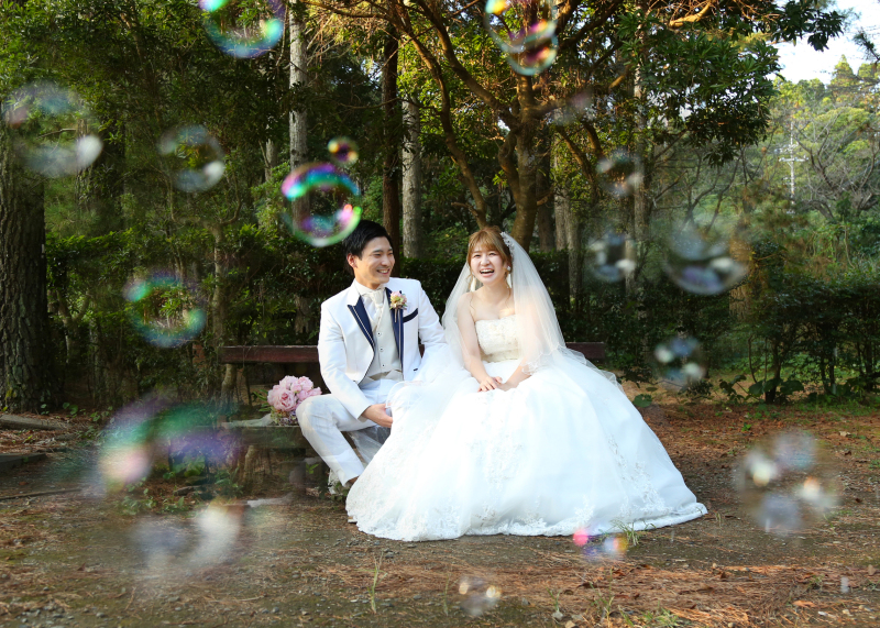 宮崎県で結婚写真 フォトウェディング 前撮り 21スタジオ検索 するならphotorait フォトレイト