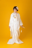 SS白無垢 × 色掛下アイボリー