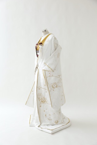 premier白無垢ゴールド × 色掛下マスタード