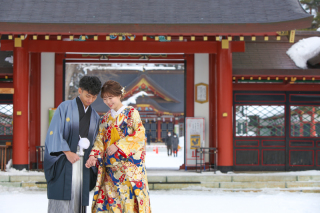 護国神社ロケーション