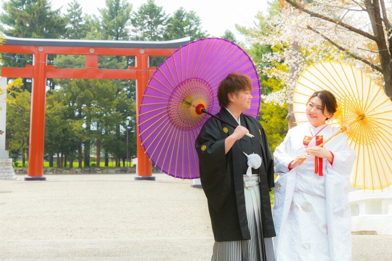 小物を使ったショットで