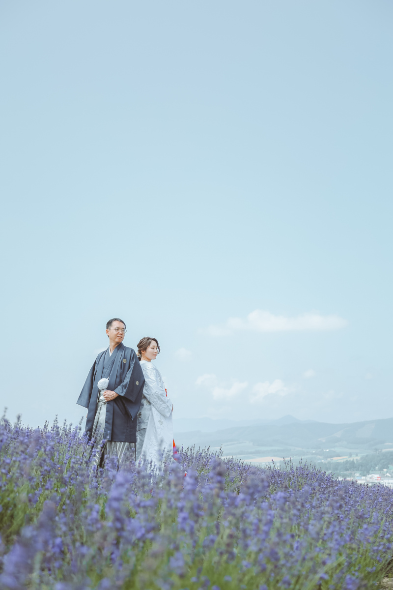 広大な風景を見てもらい、、