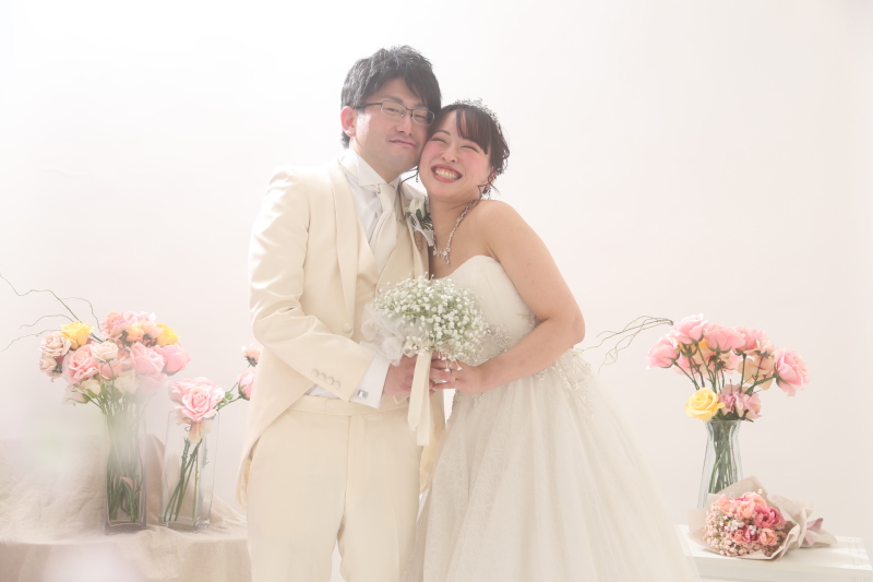 1dayフォトウェディングで王道の3着撮影！