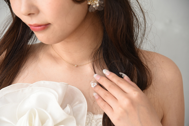 洋装　ウエディングドレス × グレータキシード