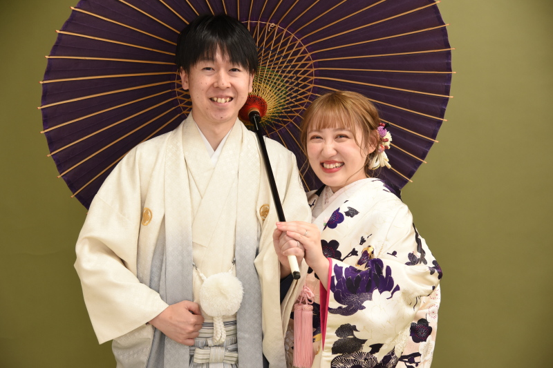 和装での撮影！