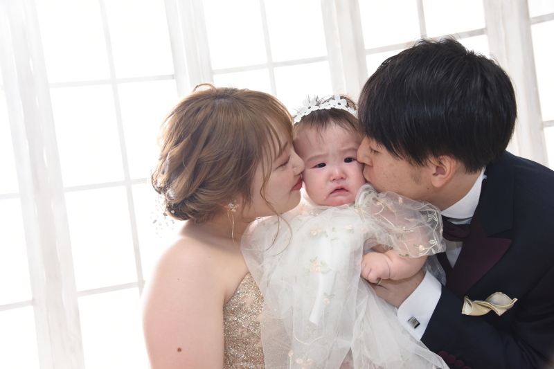 ご家族様と一緒に撮影！