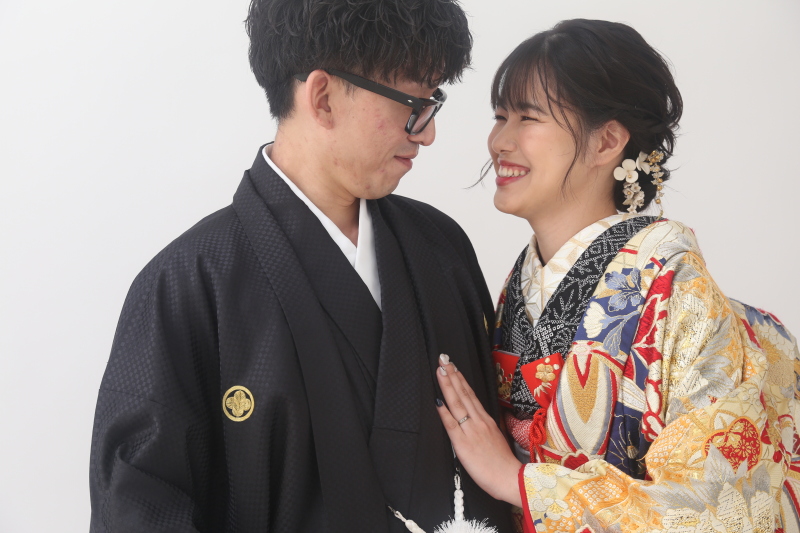 和装と洋装での撮影!