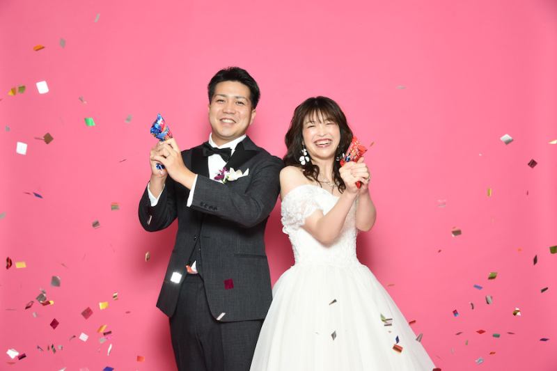 ２着目はドレスで、幸せ感溢れるお写真に！