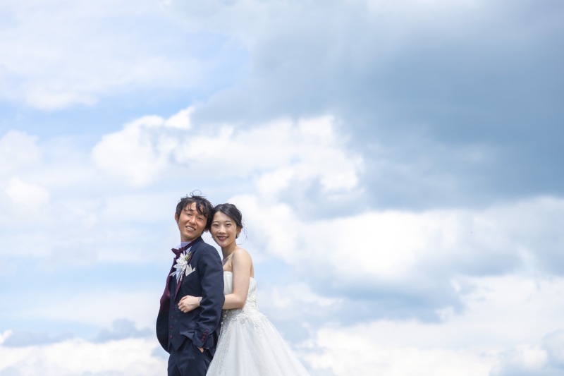 青空が背景に！